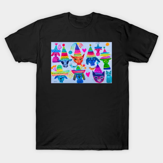 Party Animals T-Shirt by karincharlotte